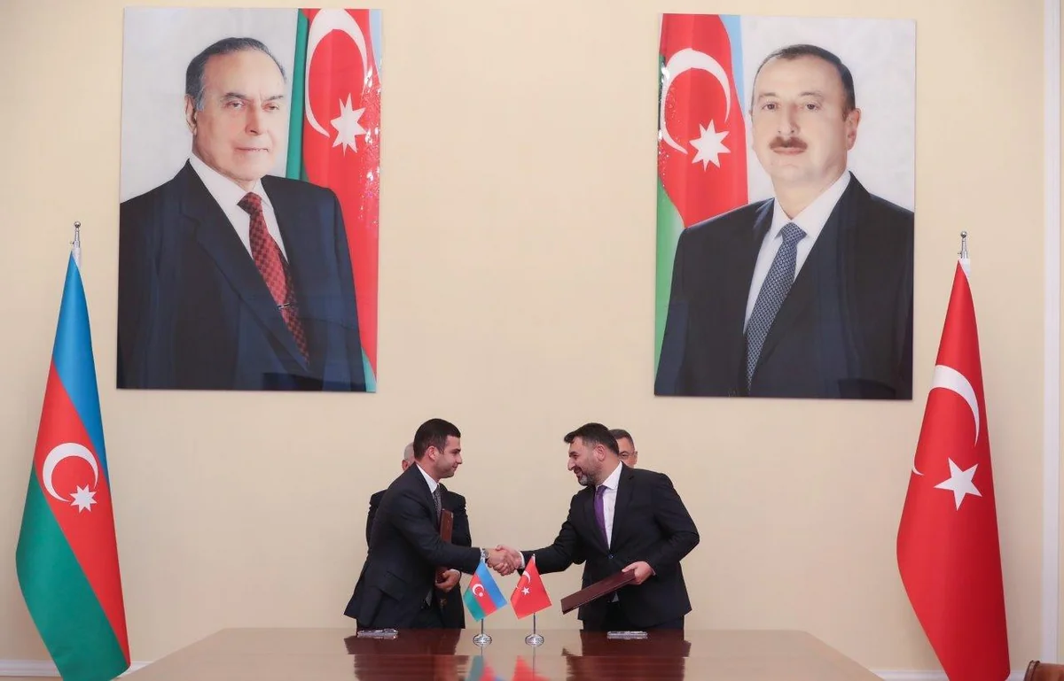 KOBİA подписала документы с турецкой организацией KOSGEB и другими партнерами