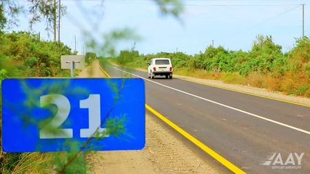 Neftçalada 42 km uzunluğa malik yolların yenidən qurulması yekunlaşıb