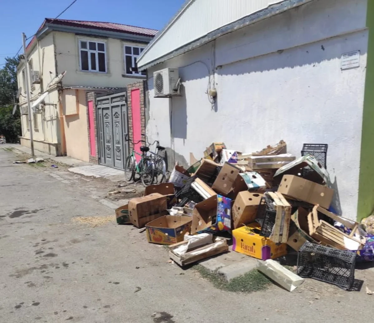 В Зардабе оштрафованы лица за загрязнение окружающей среды