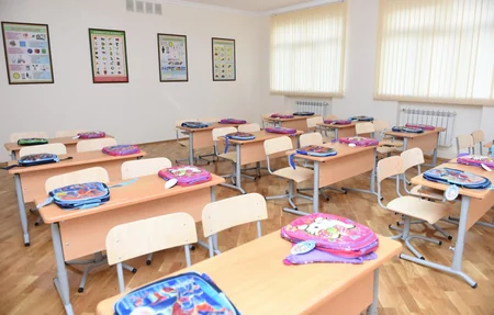 President Ilham Aliyev viewed school No. 265 in Khatai district after major overhaul