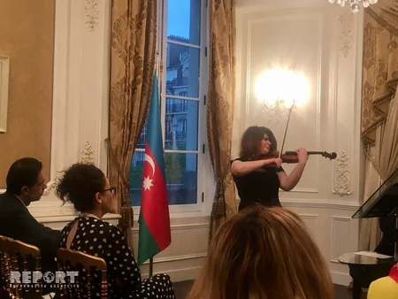 Parisdə Heydər Əliyevin anadan olmasının 96-cı ildönümünə həsr olunmuş tədbir keçirilib - FOTO