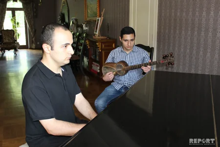 Tbilisidə Bülbülün xatirəsi anılıb - FOTO