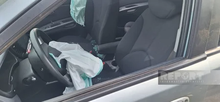Lənkəranda mikroavtobusla minik avtomobili toqquşub, 5 nəfər xəsarət alıb