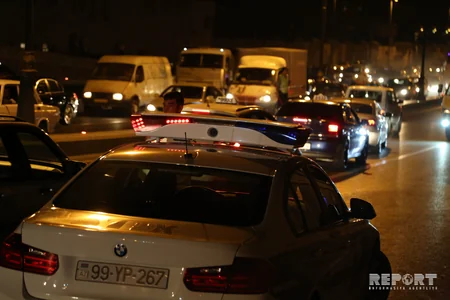 Bakıda yük maşını 9 avtomobilə çırpılıb, 4 nəfər xəsarət alıb - FOTO - YENİLƏNİB