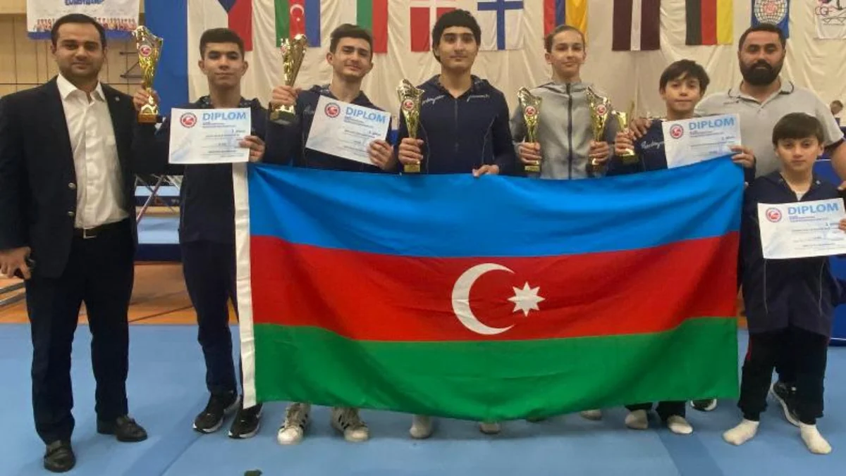Azərbaycan gimnastları Çexiyadakı turnirdə medallar qazanıblar