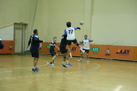 Həndbol üzrə Azərbaycan çempionatlarında növbəti oyunlar keçirilib