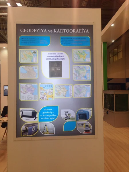 “Caspian Ecology” 2017 sərgisində ETSN-in stendləri nümayiş etdirilir