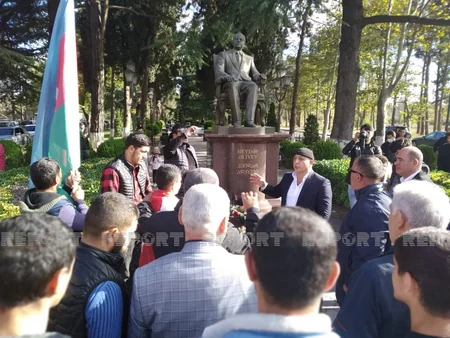 В Грузии празднуют победу Азербайджана