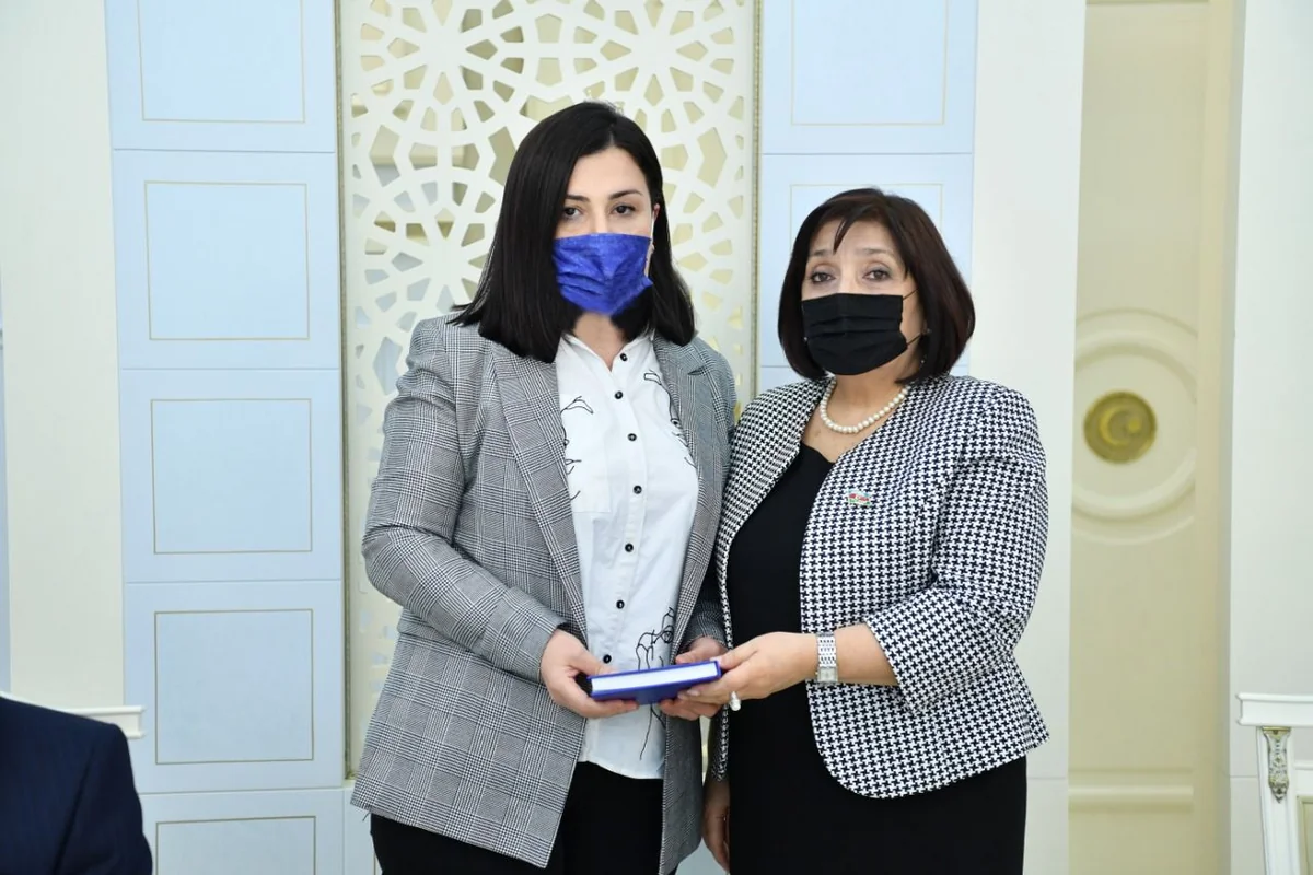 Vətən müharibəsi şəhidi Cəbrayıl Dövlətzadənin anası Milli Məclisdə işlə təmin olunub