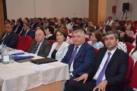 3 rayonun təhsil şöbəsinin müdiri hesabat verib