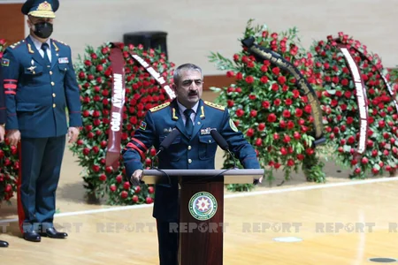 Azerbaijan bids farewell to Garaheybat martyrs - PHOTO