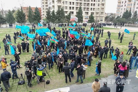 ​Müsavat Partiyası Bakıda mitinq keçirib