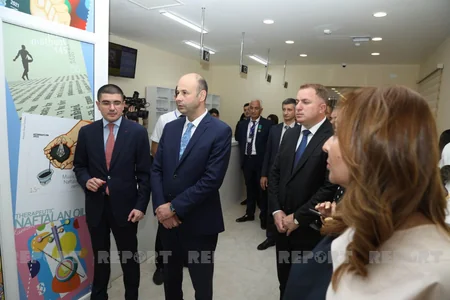 “Azərpoçt”un yenilənmiş Abşeron filialının açılışı olub