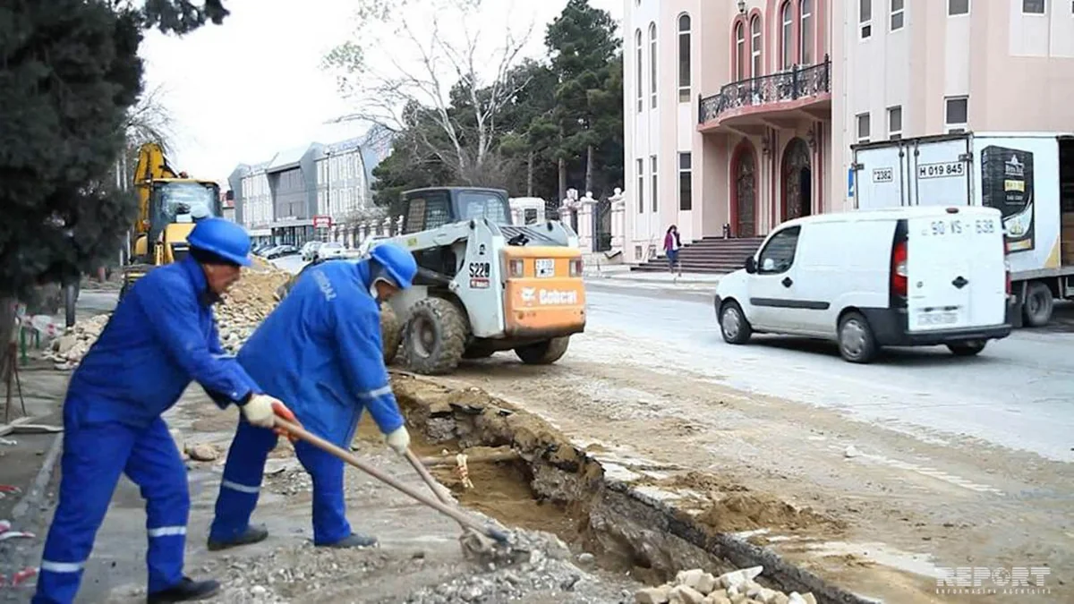 Bakının iki rayonunda qaz kəmərləri yenidən qurulur