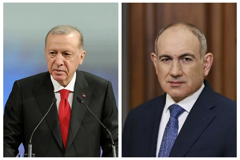 Ərdoğan Paşinyanla İrəvan və Ankara arasındakı münasibətləri müzakirə edib