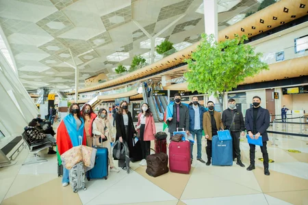 Şəhid övladları Türkiyəyə səfər ediblər