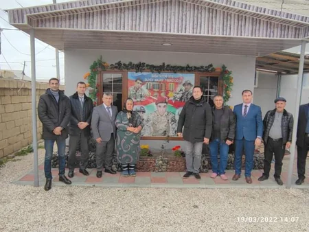 Neftçalada şəhid ailələrinin problemləri dinlənilib 