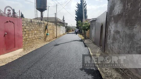 Cəlilabad şəhərinin 15 küçəsində asfaltlanma işləri aparılır