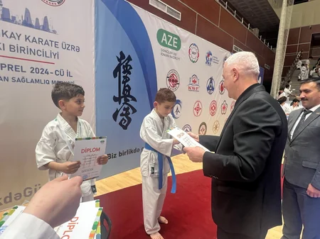 Kyokuşinkay karate üzrə Bakı birinciliyi keçirilib