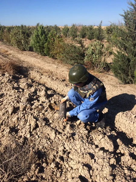 Xızıda 101 ədəd partlamamış hərbi sursat aşkarlanıb