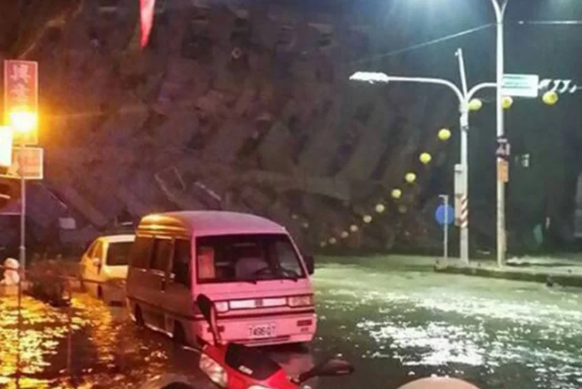 ​Tayvanda 6,7 bal gücündə zəlzələ dağıntılara səbəb olub - FOTO - VİDEO