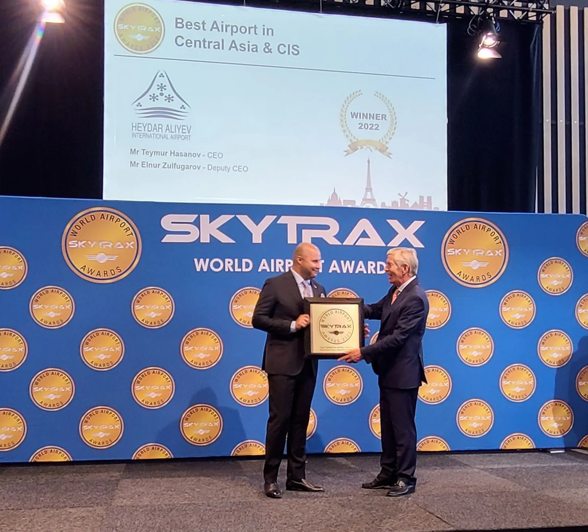 Heydar Aliyev International Airport named Best Airport in CIS 