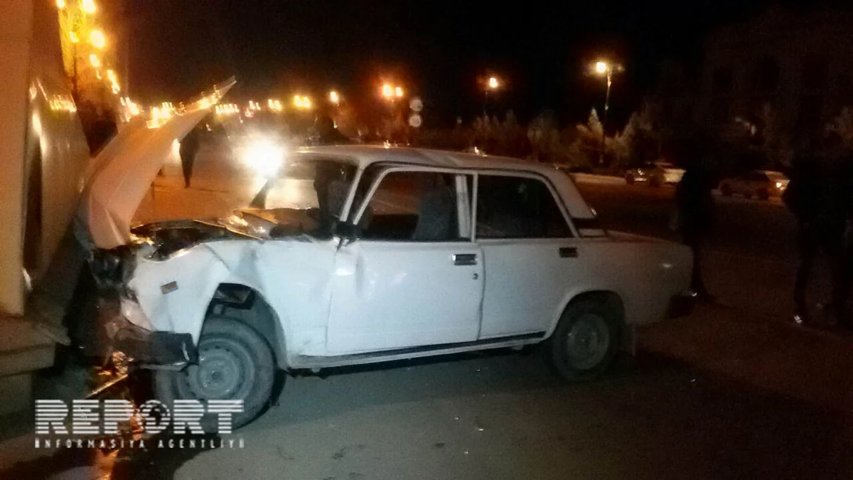 Bərdədə ağır yol qəzası baş verib, 5-i uşaq olmaqla 8 nəfər yaralanıb - FOTO
