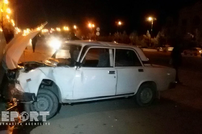 Bərdədə ağır yol qəzası baş verib, 5-i uşaq olmaqla 8 nəfər yaralanıb - FOTO