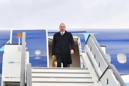 Prezident İlham Əliyevin Rusiyaya işgüzar səfəri başa çatıb - YENİLƏNİB-2