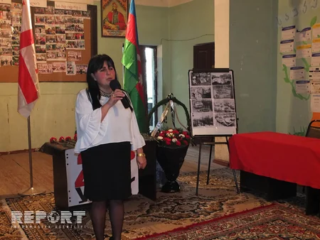 Qardabanidə 20 Yanvar şəhidinin xatirəsi yad edilib - FOTO