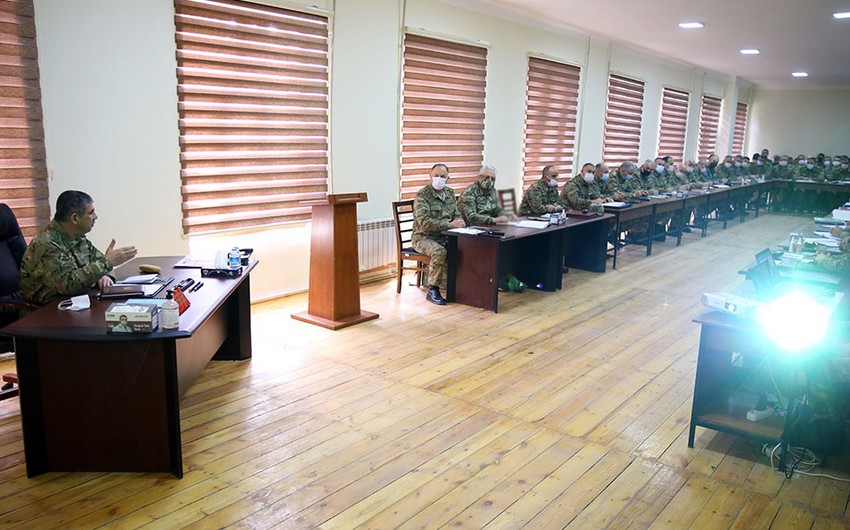 Zakir Hasanov heard reports on progress of exercises