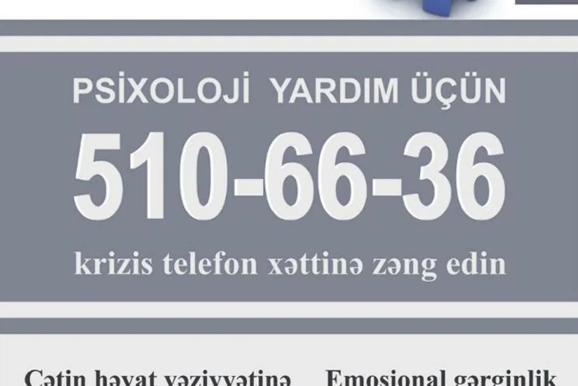Krizis telefon xətti fəaliyyətini bərpa etdi