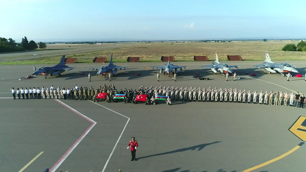 Turkish Air Force's F-16 fighters arrive in Azerbaijan
