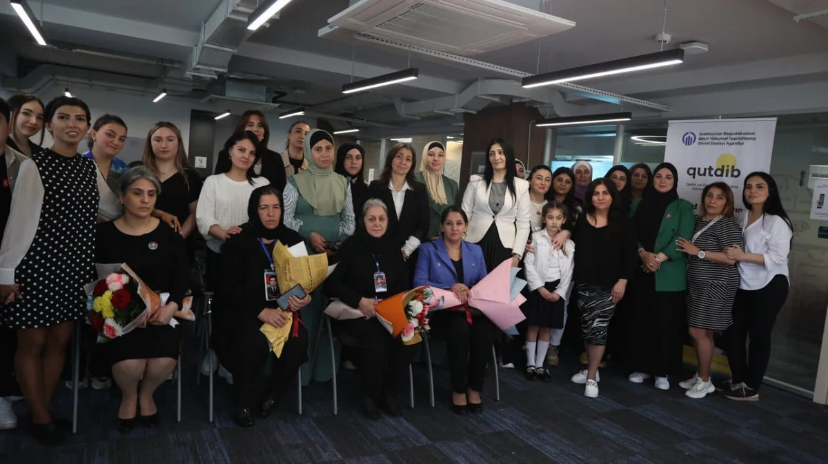 Şəhid xanımlarına dəstək layihəsi həyata keçirilib 