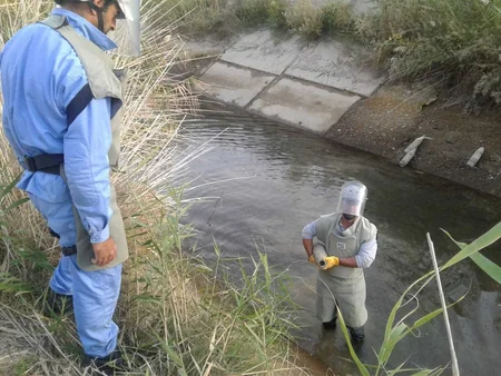 Füzuli rayonunda su kanalından 6 ədəd top mərmisi tapılıb