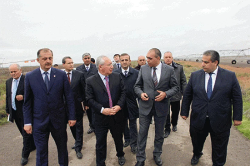 İmişlidə yeni kənd təsərrüfatı texnikası nümayiş olunub