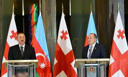 Azərbaycan və Gürcüstan prezidentləri Birgə Bəyannamə imzalayıblar