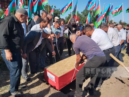 Xaçmazda Birinci Qarabağ müharibəsinin şəhidi Osman Rəcəbov dəfn edilib – YENİLƏNİB
