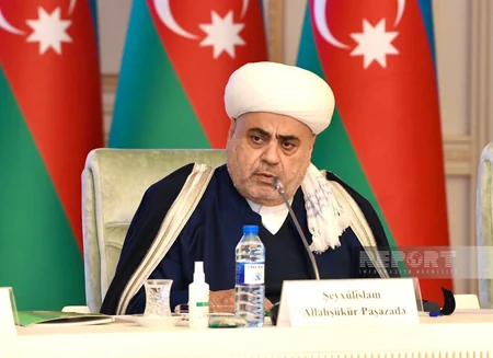 Allahşükür Paşazadə Türkiyədə məktəblərə silahlı hücumlarla əlaqədar başsağlığı verib