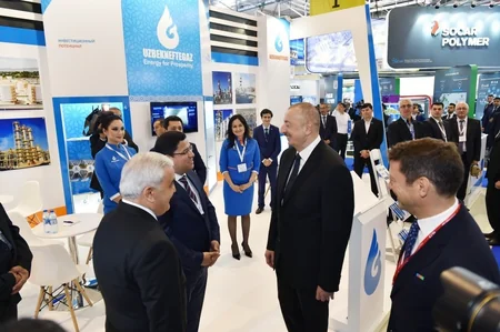 Prezident İlham Əliyev XXVI Beynəlxalq “Xəzər Neft və Qaz-2019” sərgi və konfransının açılışında iştirak edib - YENİLƏNİB