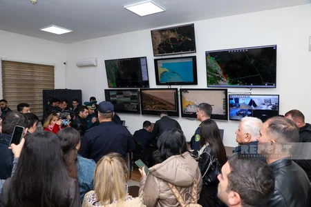 Журналисты побывали на служебной территории береговой охраны ГПС