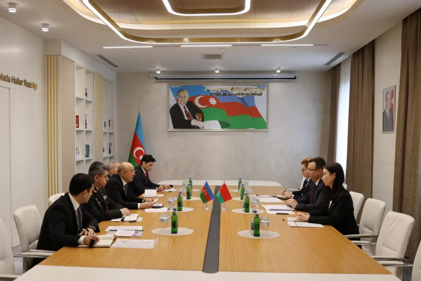 Kəmaləddin Heydərov Belarusun səfiri ilə görüşüb