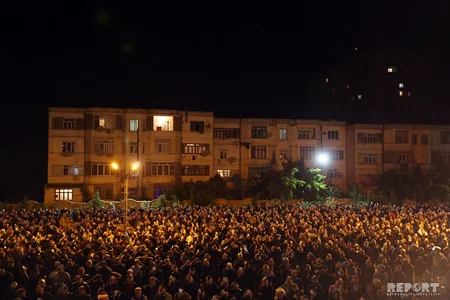 Bakıda növbəti Qədr gecəsi qeyd olunub - FOTOREPORTAJ