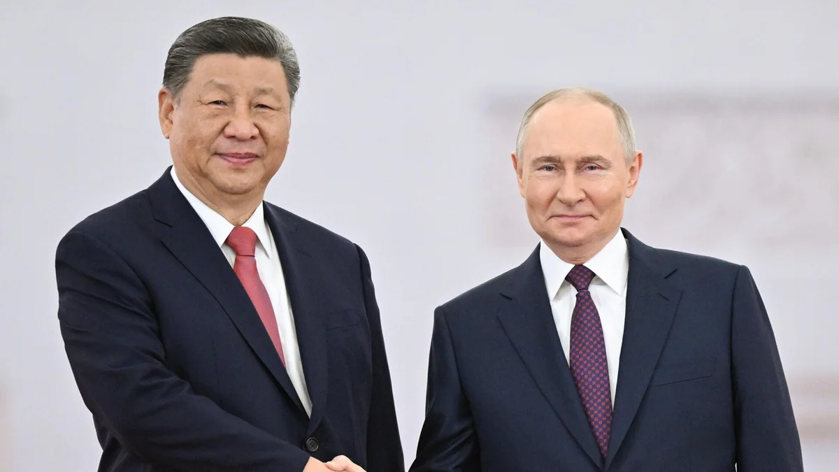 Chinese, Russian leaders discuss economy, politics and security issues