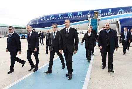 Azərbaycan Prezidenti İlham Əliyev Türkiyədə səfərdədir