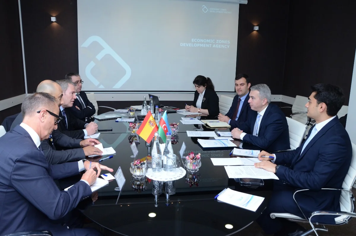 İspaniya iş adamları Azərbaycan sənaye zonalarına investisiya qoymağa çağırılıb