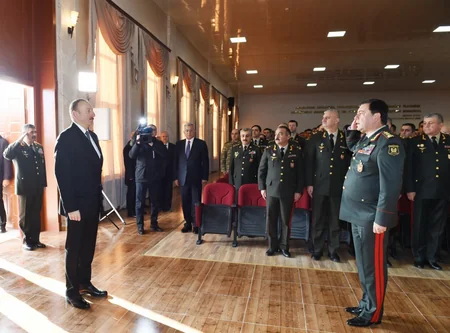 Ali Baş Komandan İlham Əliyev yeni hərbi şəhərciyin açılışında iştirak edib - YENİLƏNİB