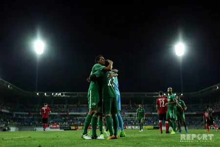 Gabala plays against Panathinaikos - PHOTO REPORT