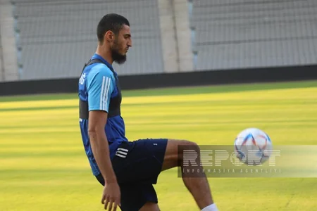 Qarabağ Olimpiyaya qarşı cavab oyunu ərəfəsində son məşqinə çıxıb