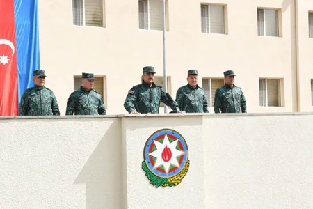 Ermənistanla sərhəddə daha bir hərbi hissə fəaliyyətə başlayıb